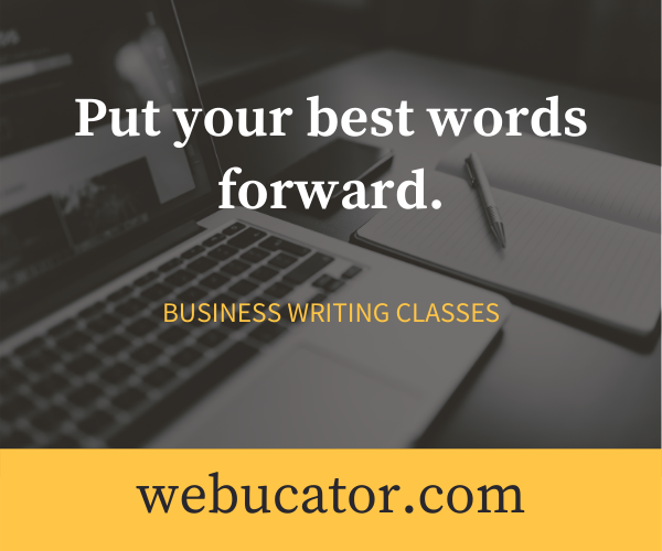 Business Writing Classes from Webucator