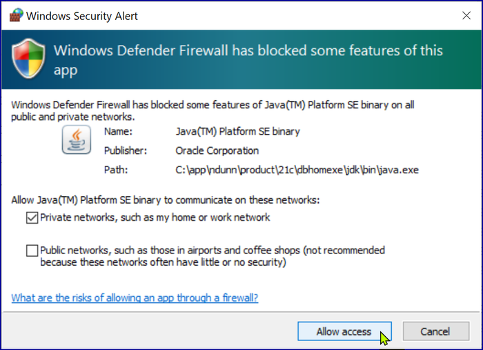 windows security firewall